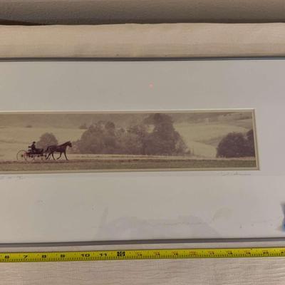 Bill Coleman Numbered Print Amish Number 197 - 30/350