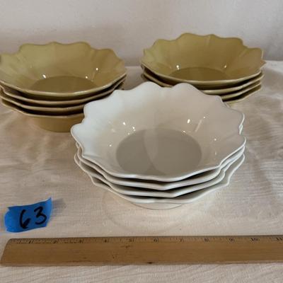 12 Flower Shaped   Bowls