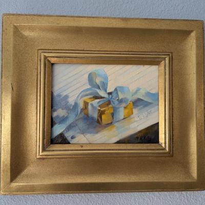 Original hand signed oil by Pat M. Kelly