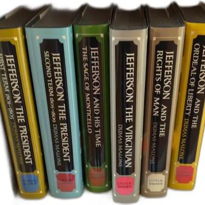 Set of Jefferson Biography Series by Dumas Malone


