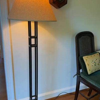 Floor Lamp with Metal Base - 4’10” Tall
