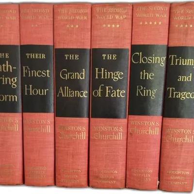 The Second World War by Winston Churchill Complete Set