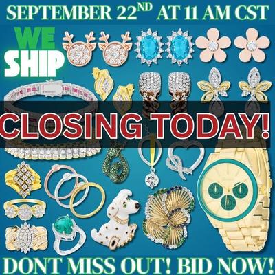 For more information and to place your bids, kindly visit us at https://garnetgazelle.hibid.com/ BID NOW!