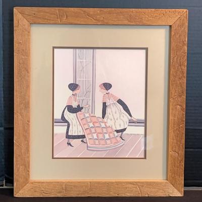 P Buckley Moss Print