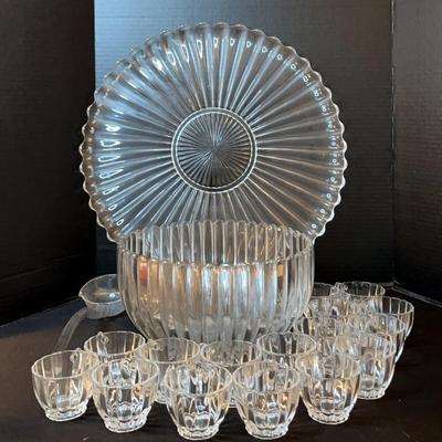 Heisey Glass “Crystolite” Punch Bowl and More