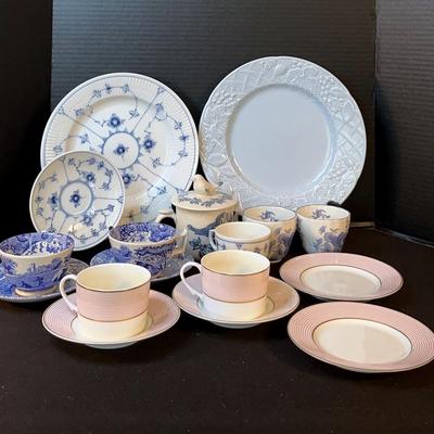Blue + Pink China