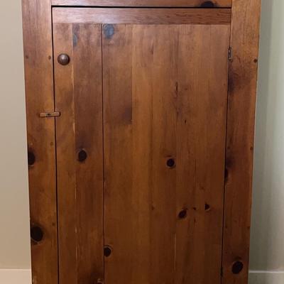Wooden Cabinet With Shelves