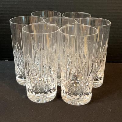 “Brookside” By Waterford High Ball Glasses (7)