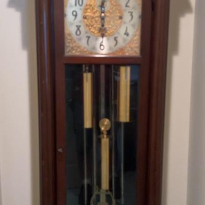 Herschede Model 240 Five-Tube Grandfather Hall Clock
