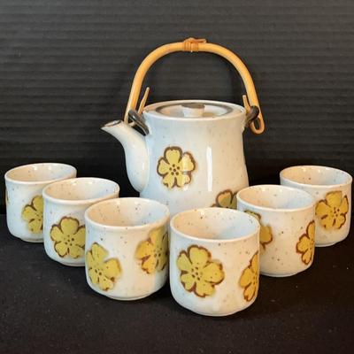 Vintage Otagiri Tea Pot + Cups By OMC