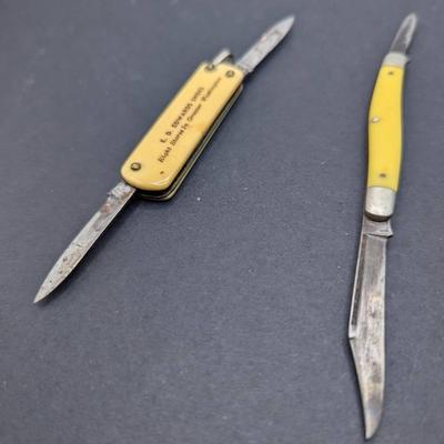 Vintage 2 Blade Pocket Knife, Winthrop Shoes Vintage 2 Blade Pocket Knife 