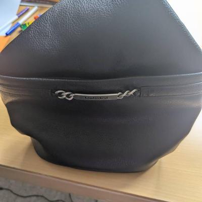 Unlisted Kenneth Cole Black Leather Backpack, Vintage Soft Leather Black Shoulder/Handbag