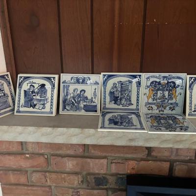 Sale Photo Thumbnail #6: Delft trivets