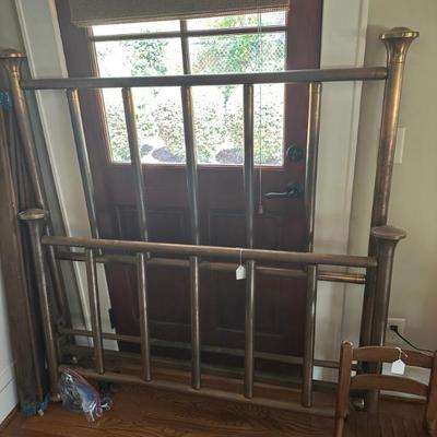 Sale Photo Thumbnail #50: Antique Brass Bed