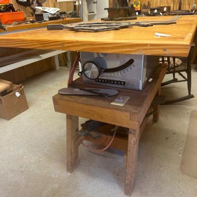 Sale Photo Thumbnail #100: Table Saw with Custom fitted Top