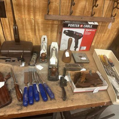 Sale Photo Thumbnail #102: Vintage Planers.  Vintage Tools