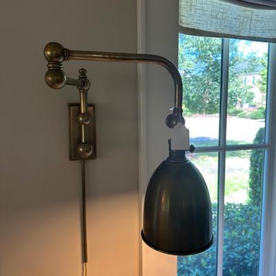 Sale Photo Thumbnail #3: Visual Comfort - Pimilico Pair of Double Swing Arm Lamps