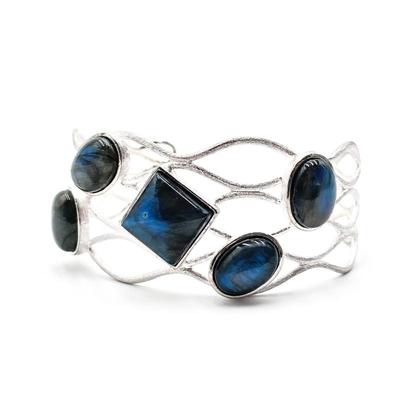 Arte D'Argento Milor Sterling Silver Bracelet with Labradorite