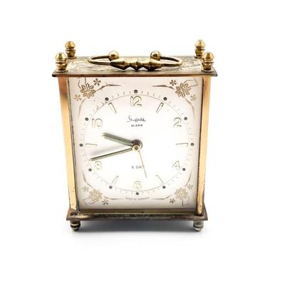 Vintage Sheffield West Germany Wind-up Alarm Clock