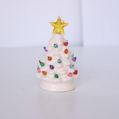 Mr. Christmas Ceramic Lighted Tree Ornament