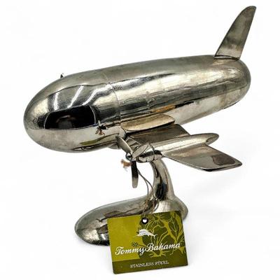 Tommy Bahama Airplane Cocktail Shaker with Stand
