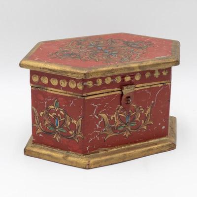 Hand-Painted Wooden Box India