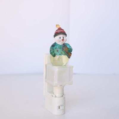 Snowman Bubble Night Light