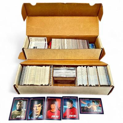 Collector Cards Featuring Star Trek & Desert Storm