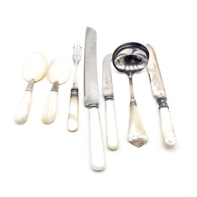 Assorted Victorian-style Vintage Cutlery & Serving Utensils