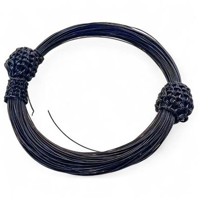 Black Wire Bracelet w/ Knotted Accents