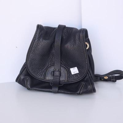 Isaac Mizrahi Women’s Black & Gold Detail Bag