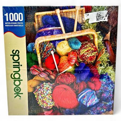 Springbok 'Knitters Delight' 1000-Piece Puzzle