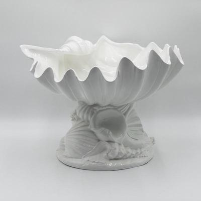 Alpine 617 Ceramic Shell Centerpiece Bowl