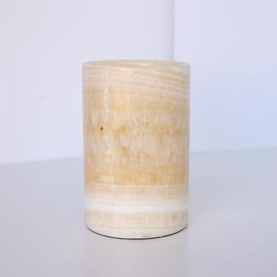 Natural Onyx Stone Votive Candle Holder