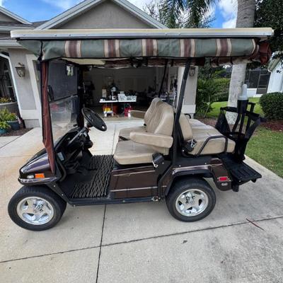2011 Par-Car 4 seater Trojan batteries about a year-old. Could be street legal.
$2600
