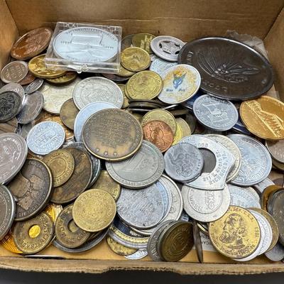 Mystery Lot Of Tokens And Exonumia