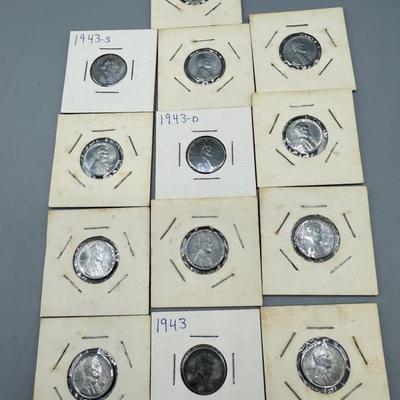 Steel Penny Lot