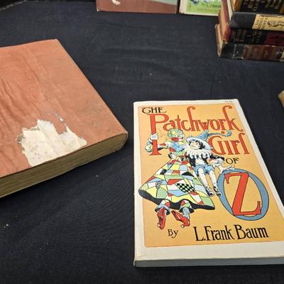Vintage Children's Books: Wizard Of Oz, Jungle Book