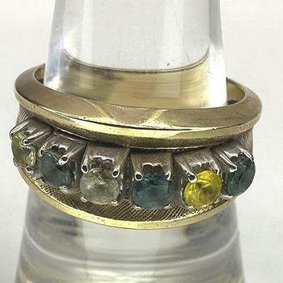 10k Gold Multi-Stone Ring