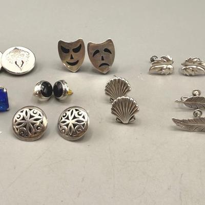  Sterling Silver Earring Collection 