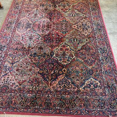 Karastan Multicolor Panel Kirman Area Rug 5’9x9’