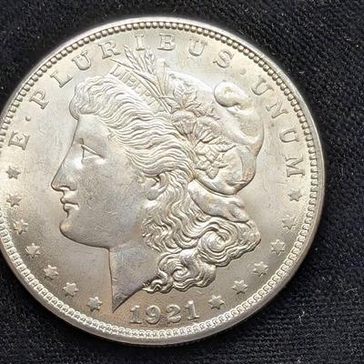 1921 Morgan Silver Dollar