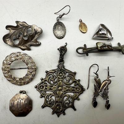 Sterling Silver & 10k Gold Jewelry
