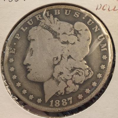 1887-O Morgan Silver Dollar