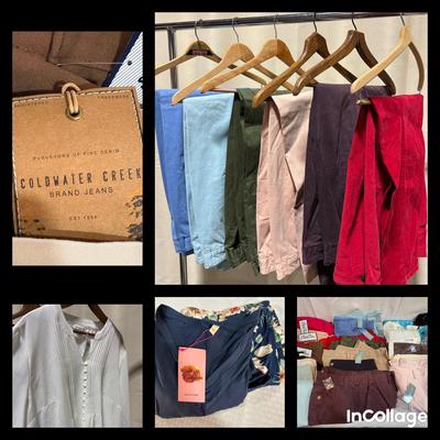 Assortment Of Coldwater Creek Pants, Shorts, Tops-NWT