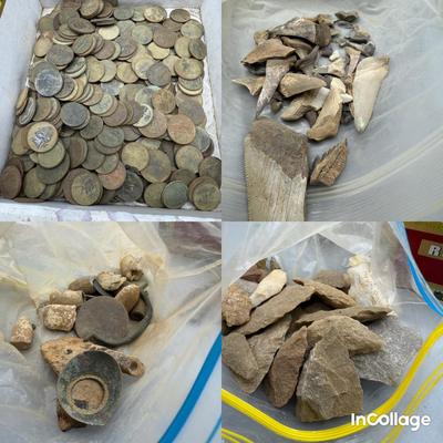 Collection of Excavated Treasures and Relics