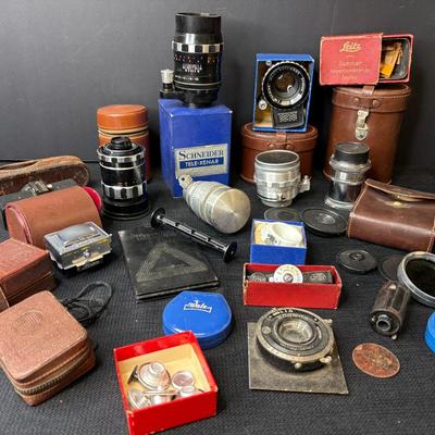 Vintage Camera Lenses, Accessories & Guides 