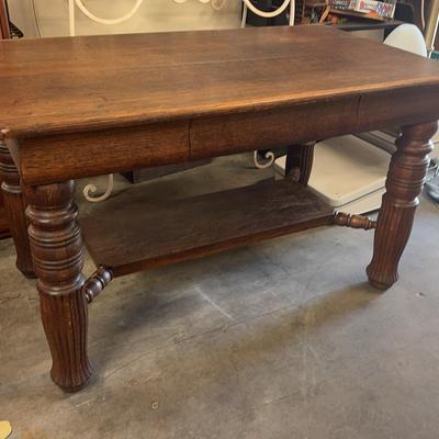 Solid Oak Table 