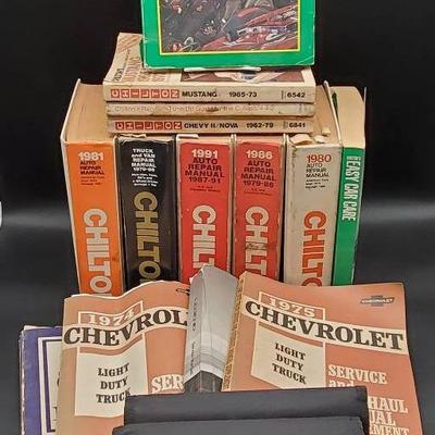 Chilton Car Manuals And Other Books