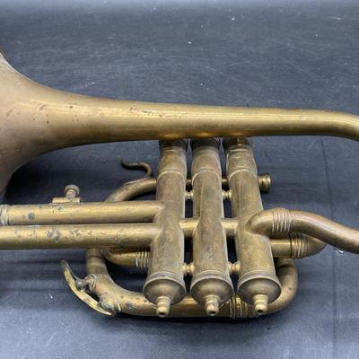 Vintage Brass Cornet